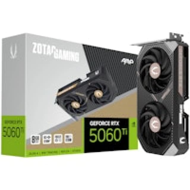 ZOTAC GAMING GeForce RTX 5060 Ti 8GB AMP GDDR7 Graphics Card - ZT-B50610F-10M