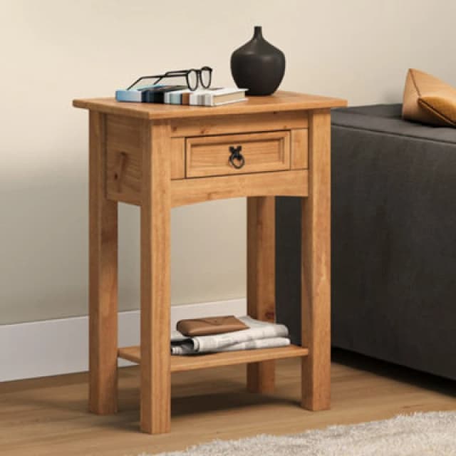 MERCERS FURNITURE Corona 1 Drawer Console Table 5060335863782