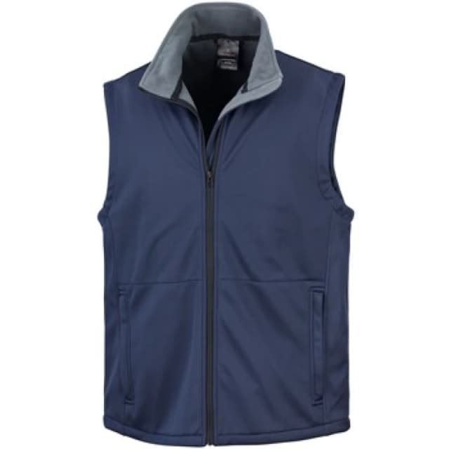 Result Core Softshell Gilet in Navy Size: Small Navy Unisex S