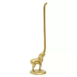 Interiors By Ph Elephant Toilet Roll Holder - Gold