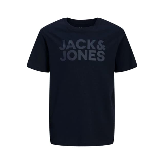 Jack and Jones Kids Corp Logo T-Shirt Navy Blazer male 12 Years