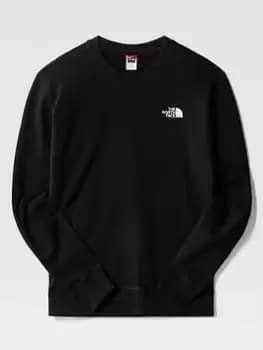 The North Face Simple Dome Crew - Black, Size S, Men