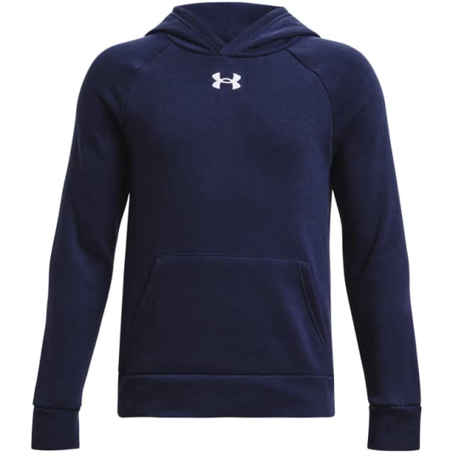 Under Armour UA Rival Fleece Hoodie Boy's Navy male 11 - 12 Years (L)