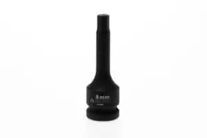 Teng Tools 921508-C 1/2" Drive - Hex Impact Socket Bit - 8mm