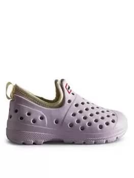 Hunter Kids Water Shoe, Purple, Size 1 Older