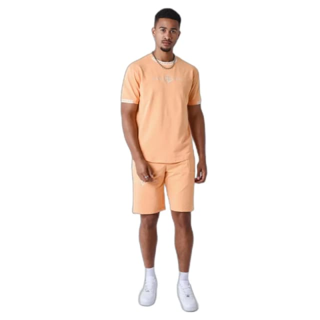 Project X Paris T-Shirt with contrasting logo band Project X Paris Orange Male XS