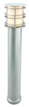 Outdoor Large Bollard Galvanised, E27