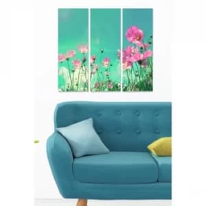 MDF82057844 Multicolor Decorative MDF Painting (3 Pieces)