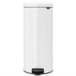 Brabantia newlcon 30L Pedal Bin - White
