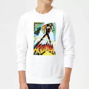 Justice League Aquaman Cover Sweatshirt - White - M