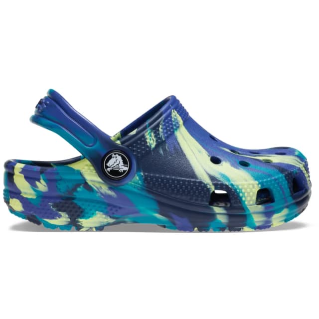 Crocs Baby clogs Crocs Classic Marbled T Bleu Unisex 24/25