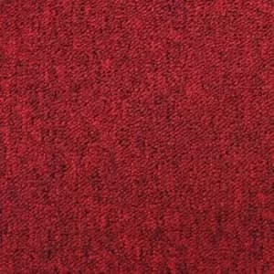 20 x Scarlet Red Carpet Tiles 5 Square Metres Commercial Hard - Scarlet Red