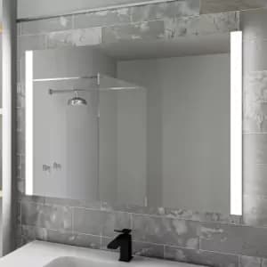 Rectangular LED Bathroom Mirror with Demister & Shaver Socket 1000x700mm -Pegasus