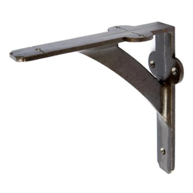 Hammer and Tongs Hammer & Tongs Iron Shelf Bracket - D150mm - Raw