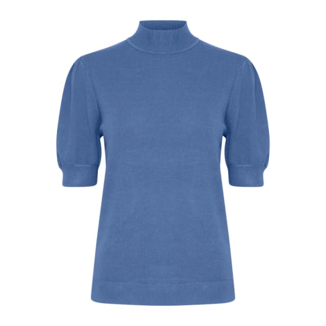 b.Young Puff sleeve jumper For Her b.young MMorla Bleu Female S