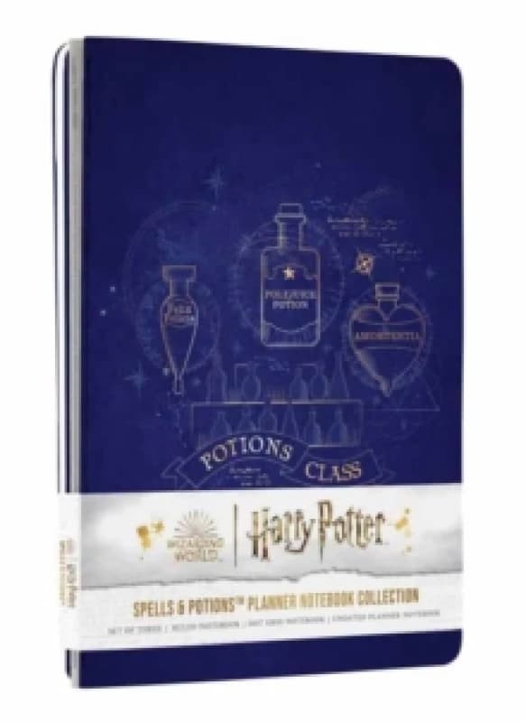 Harry Potter: Spells and Potions Planner Notebook Collection (Set of 3) Paperback / softback