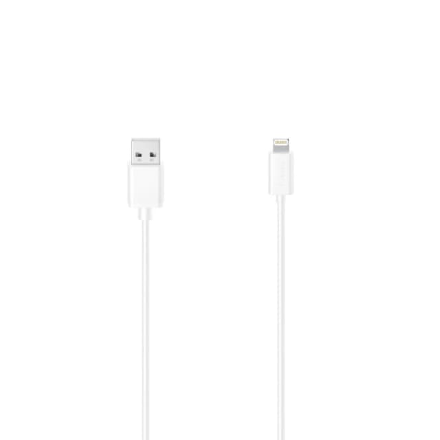 Hama Hama USB charging cable USB 2.0 USB-A plug, Apple Lightning plug 1.50 m White 00200623 00200623