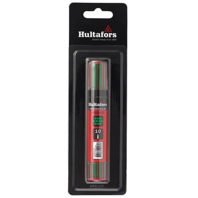HULTAFORS Hultafors - 10 x 650280 Dry Marker Pen Refill Green Blister Pack HUL650280 650280