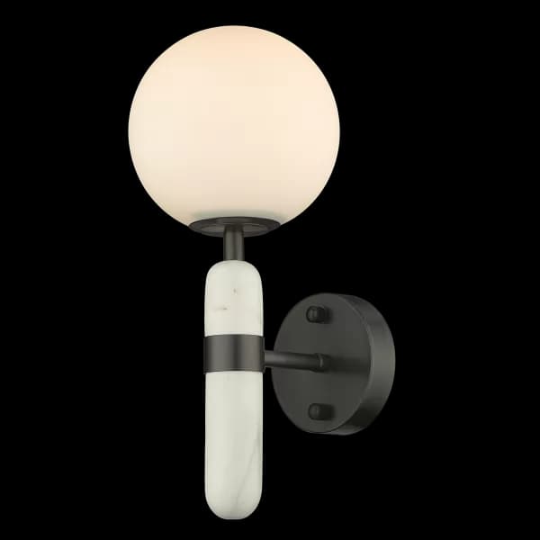 La Spezia Wall Lamp Black, E14