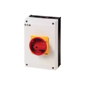 Eaton P3-63/I4/SVB/N Main Switch 3P+1NO+1NC 63A Lock 0 Position