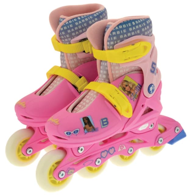 Barbie Adjustable Inline Skates Size 9-12 Multicoloured unisex 9-12