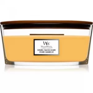 Woodwick Caramel Toasted Sesame Scented Candle 453.6g