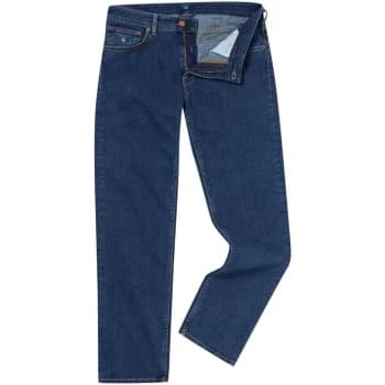 Gant Regular Fit Straight Leg Jeans - Blue