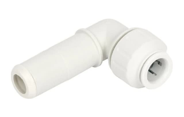 John Guest Stem Elbow 10mm X 15mm Stem (Pack Of 10) White