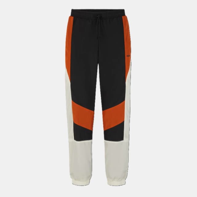 Hugo Mens Delem Black Closed Hem Woven Tracksuit Joggers Black male S