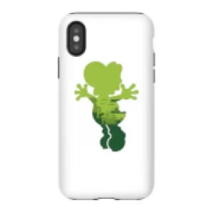Nintendo Super Mario Yoshi Silhouette Phone Case - iPhone X - Tough Case - Gloss