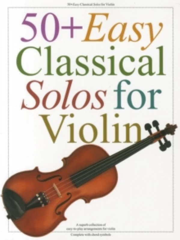 50 Plus Easy Classical Solos for Violin. Paperback