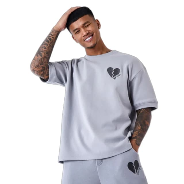 Project X Paris Thick broken-heart T-Shirt Project X Paris Gris Male XS 2310072_GY2
