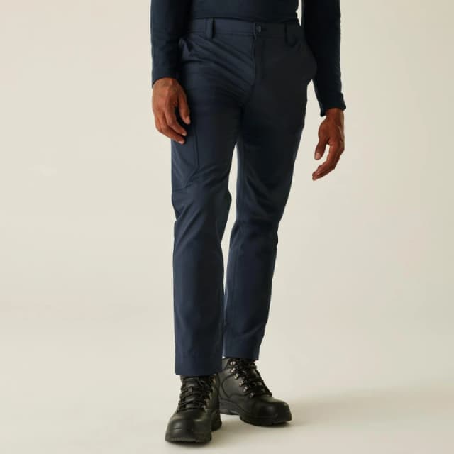 Regatta Mens Pro Action Stretch Trousers Navy male 30 R