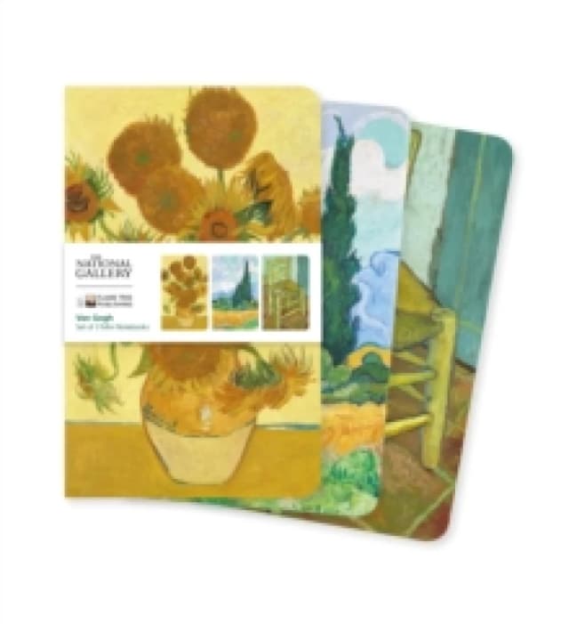 National Gallery: Van Gogh Set of 3 Mini Notebooks Notebook / blank book