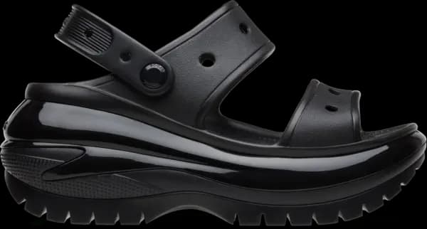 Crocs Unisex Mega Crush Sandals Black W6/M5