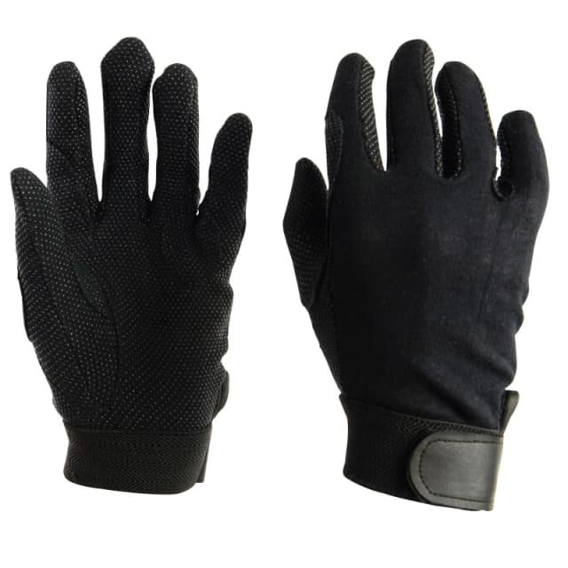 Dublin Track Riding Glove - Black S
