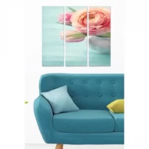 MDF9262009 Multicolor Decorative MDF Painting (3 Pieces)