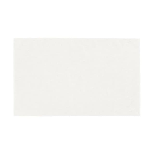 Misona Luxury Loop Reversible Organic Cotton Bath Mat - White