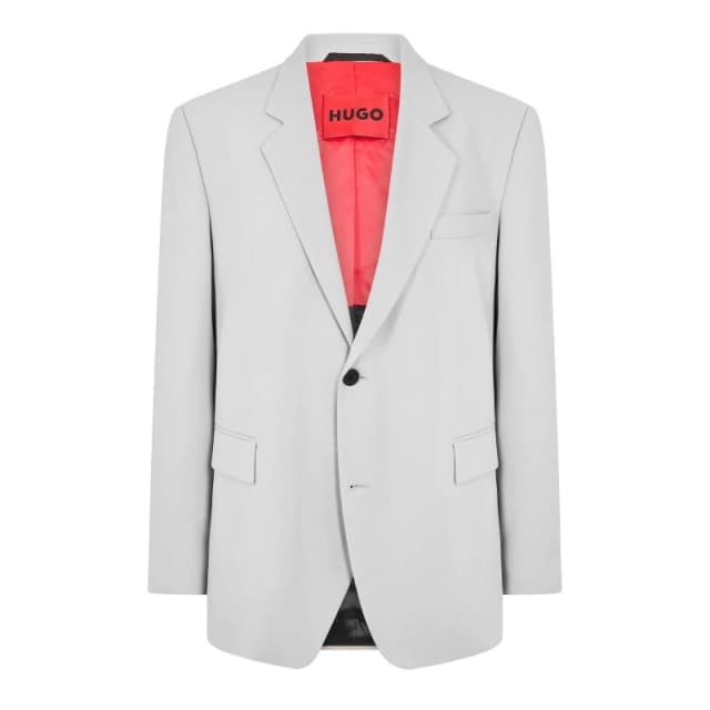 Hugo Mens Karlo243X Blazer Lgt/Pastel Grey male 36 (46)