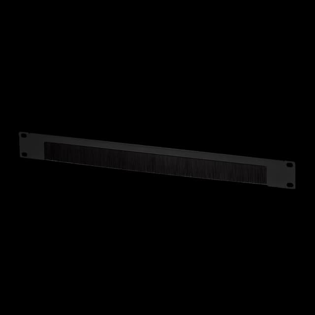 LogiLink 19" Rack brush plate 1 U. black