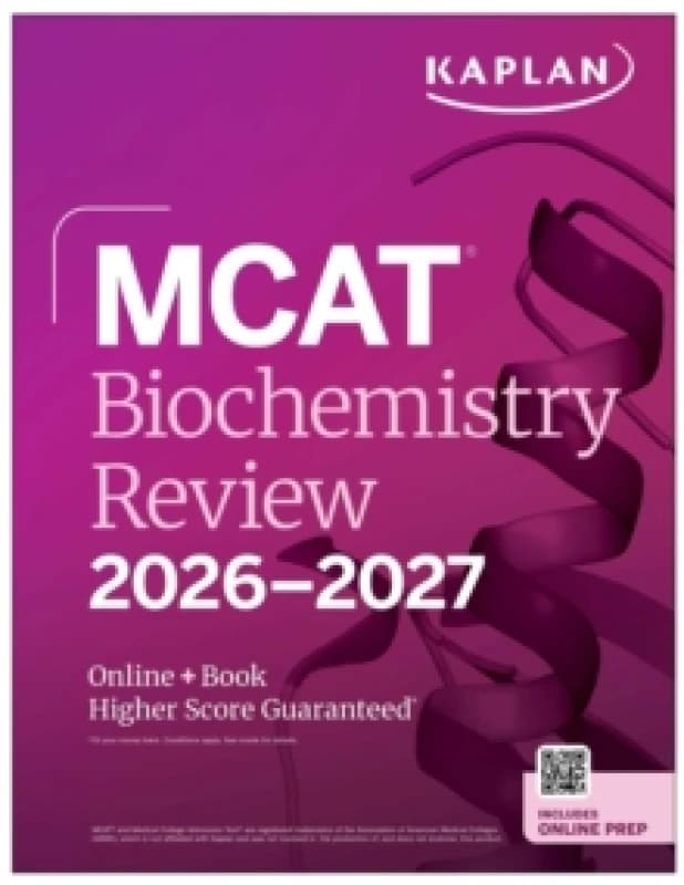 MCAT Biochemistry Review 2026-2027 : Online + Book Paperback / softback