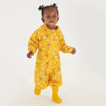 Regatta Peppa Pig Waterproof Pobble Suit - Yellow