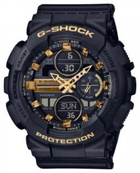 Casio Unisex Sports G-Shock Black Resin Strap Black Watch