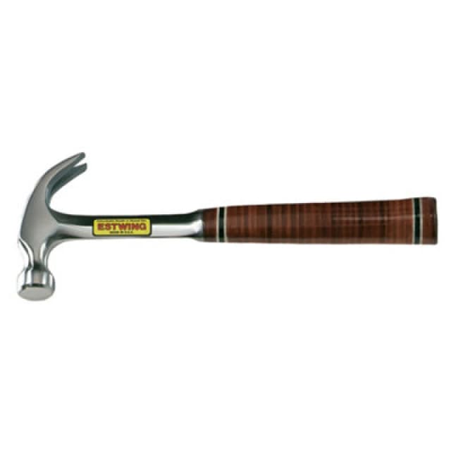 Draper 23499 Estwing E12C Curved Claw Hammer With Leather Grip, 12Oz/336G