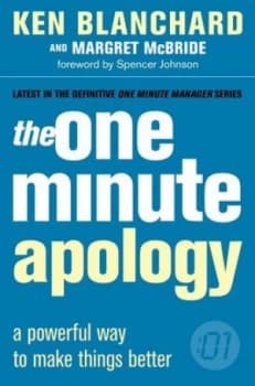 The One Minute Apology by Ken Blanchard Paperback