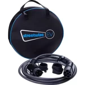 Streetwize Type 1 to Type 2 1 Phase EV Charging Cable 32A