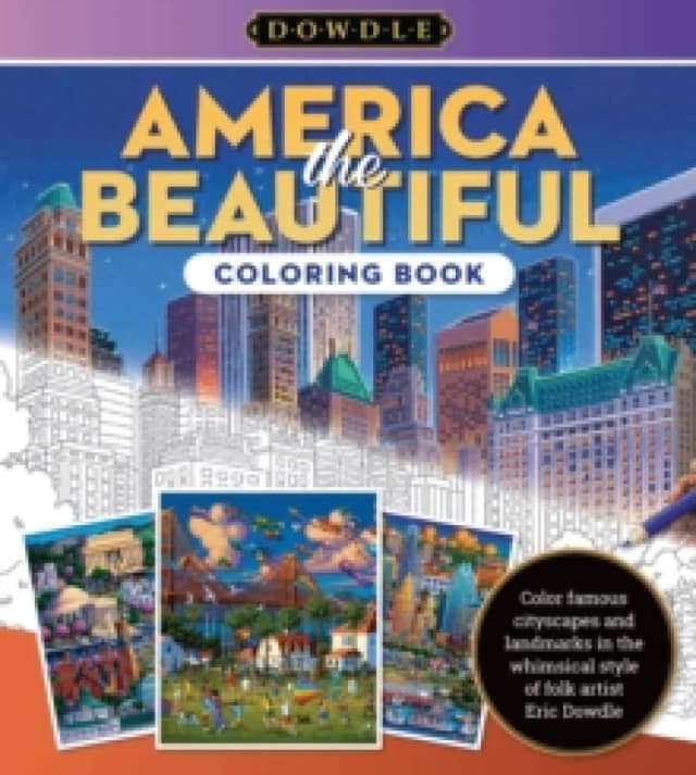 America the Beautiful Coloring Book. Paperback. By Eric Dowdle Books