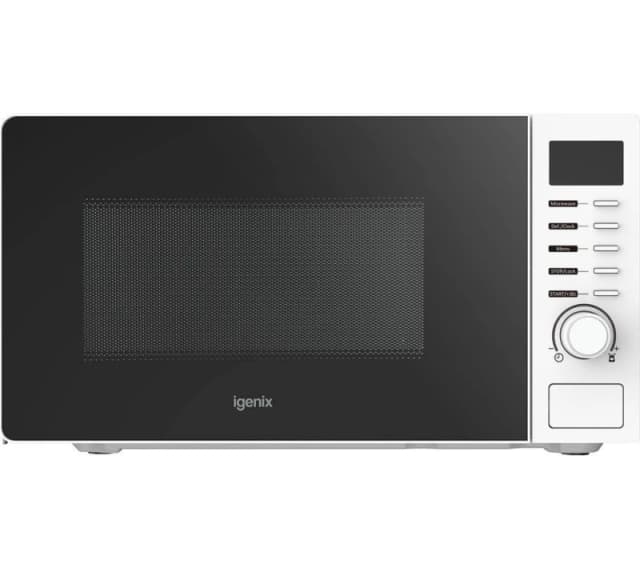 IGENIX IGMS02070W Solo Microwave - Black, White 5016368013557