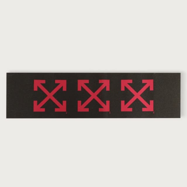 Off White Arrows Skate and Skateboard Part Black Fuchsia unisex One Size