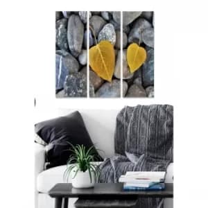 MDF3709736 Multicolor Decorative MDF Painting (3 Pieces)